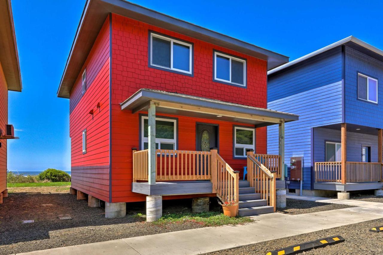 Sanderling Sea Cottages, Unit 8 Waldport Exteriör bild